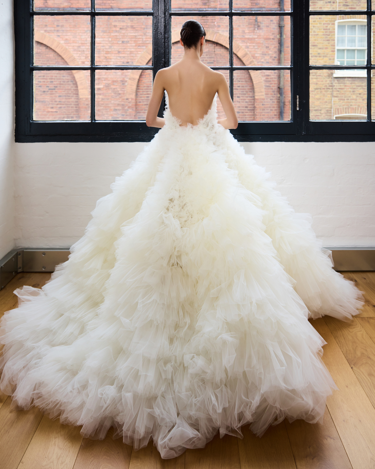 WEDDING DRESS, WEDDING GOWN, TULLE WEDDING DRESS, COLOUR WEDDING DRESS