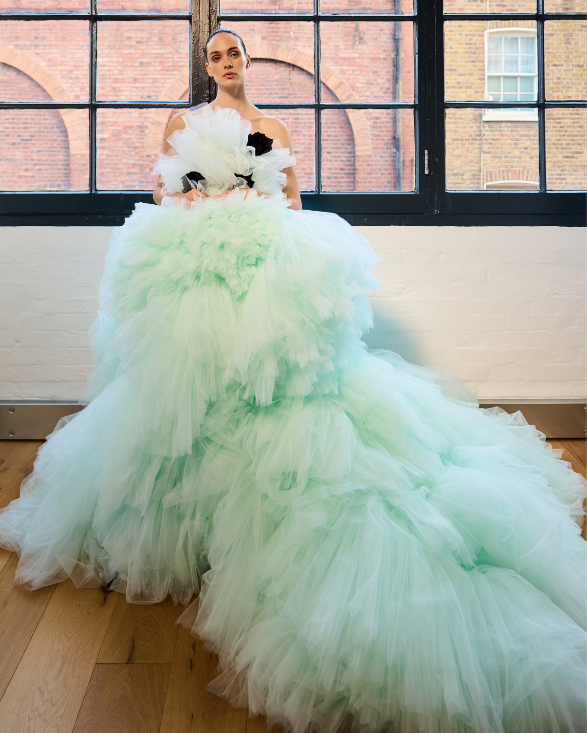 WEDDING DRESS, WEDDING GOWN, TULLE WEDDING DRESS, COLOUR WEDDING DRESS