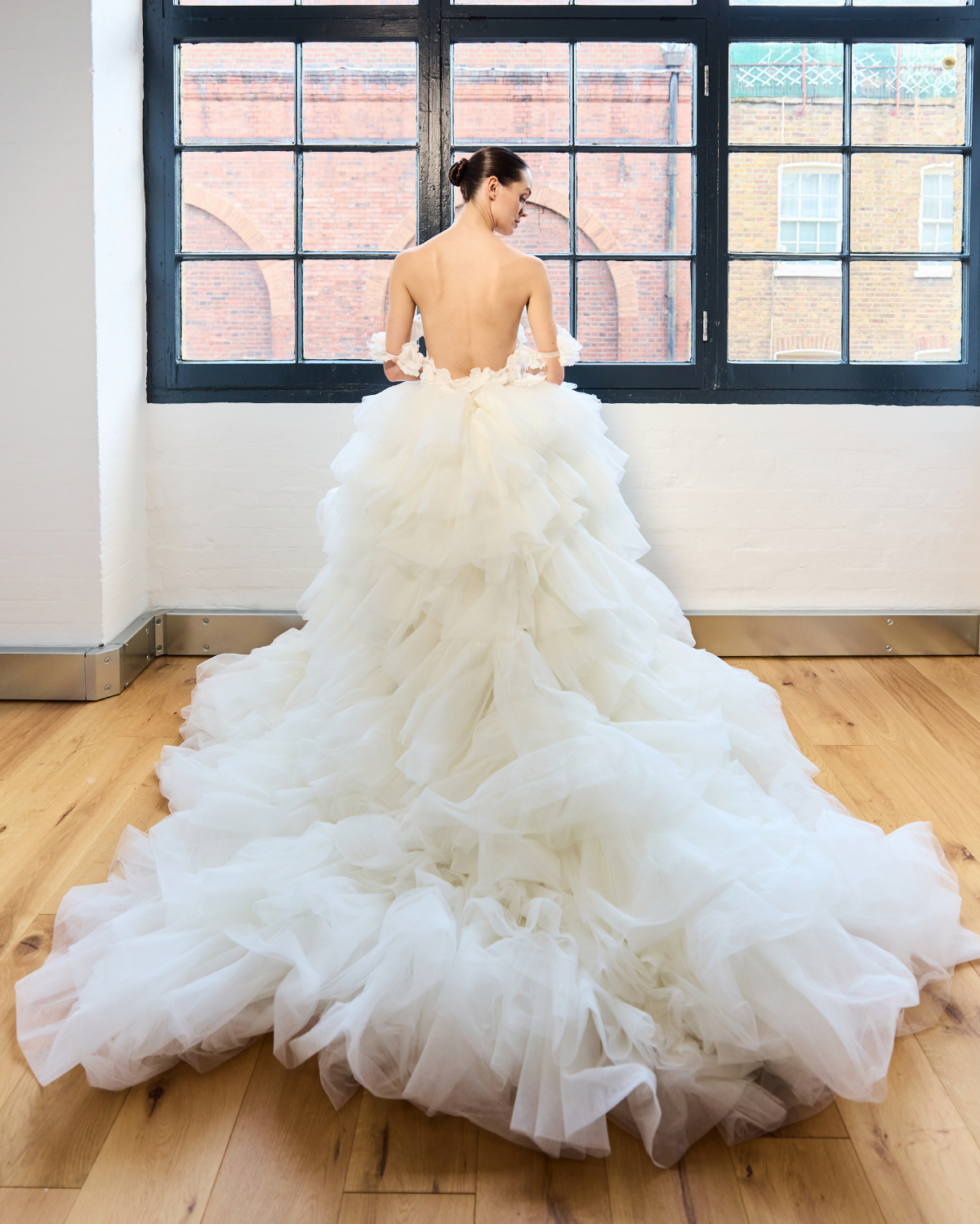 WEDDING DRESS, WEDDING GOWN, TULLE WEDDING DRESS, COLOUR WEDDING DRESS