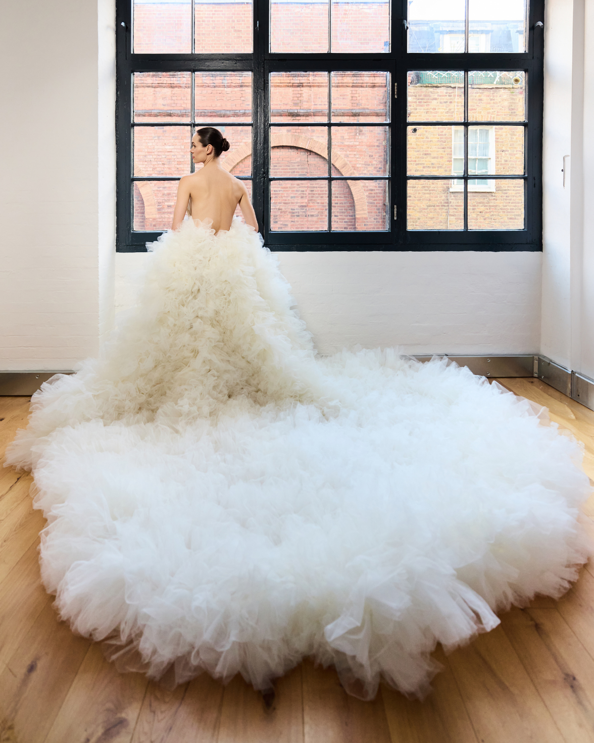 WEDDING DRESS, WEDDING GOWN, TULLE WEDDING DRESS, COLOUR WEDDING DRESS