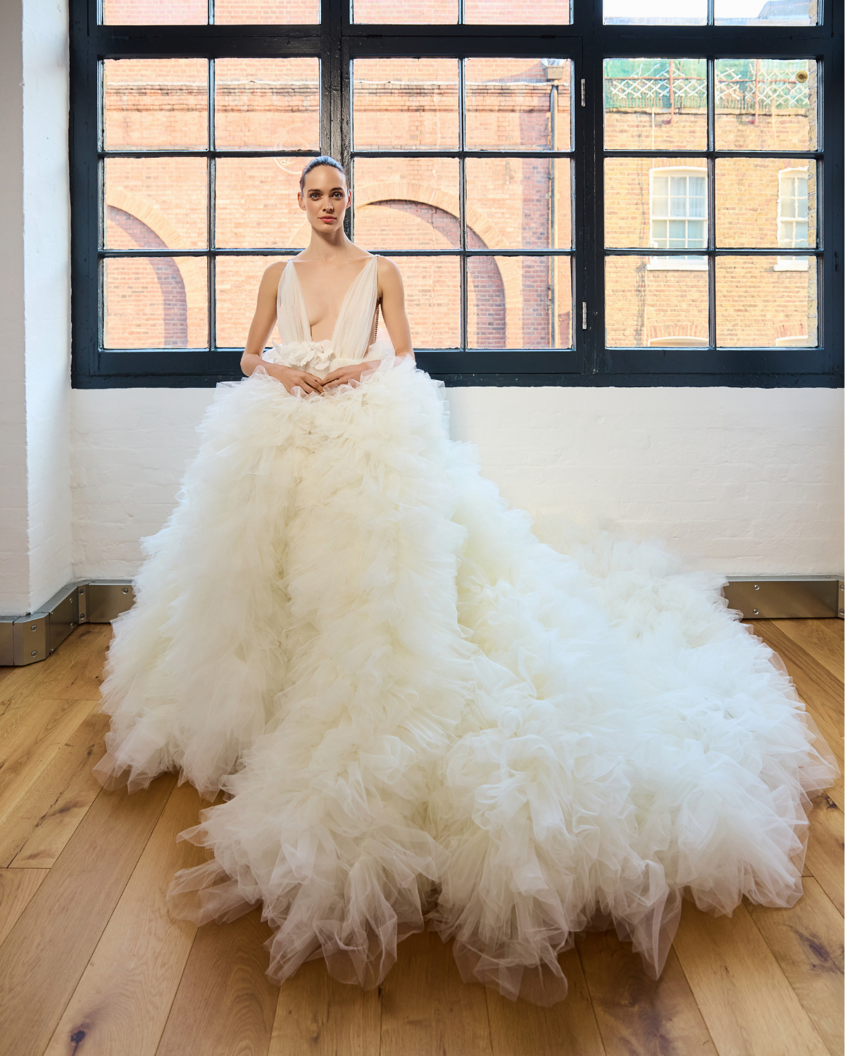 WEDDING DRESS, WEDDING GOWN, TULLE WEDDING DRESS, COLOUR WEDDING DRESS