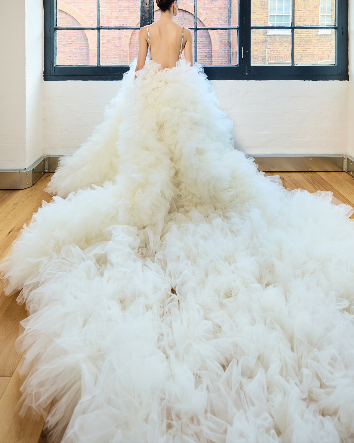 WEDDING DRESS, WEDDING GOWN, TULLE WEDDING DRESS, COLOUR WEDDING DRESS