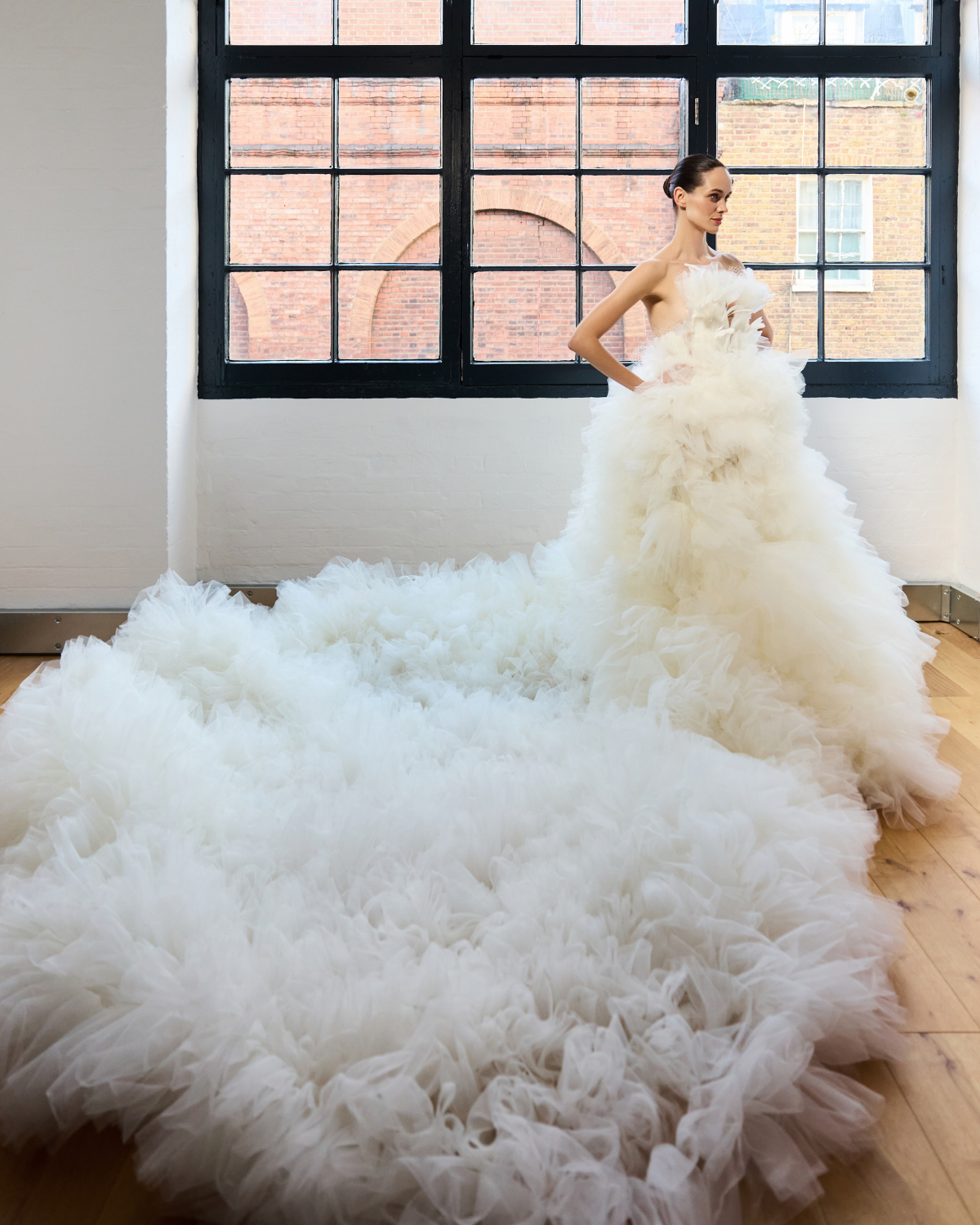 WEDDING DRESS, WEDDING GOWN, TULLE WEDDING DRESS, COLOUR WEDDING DRESS