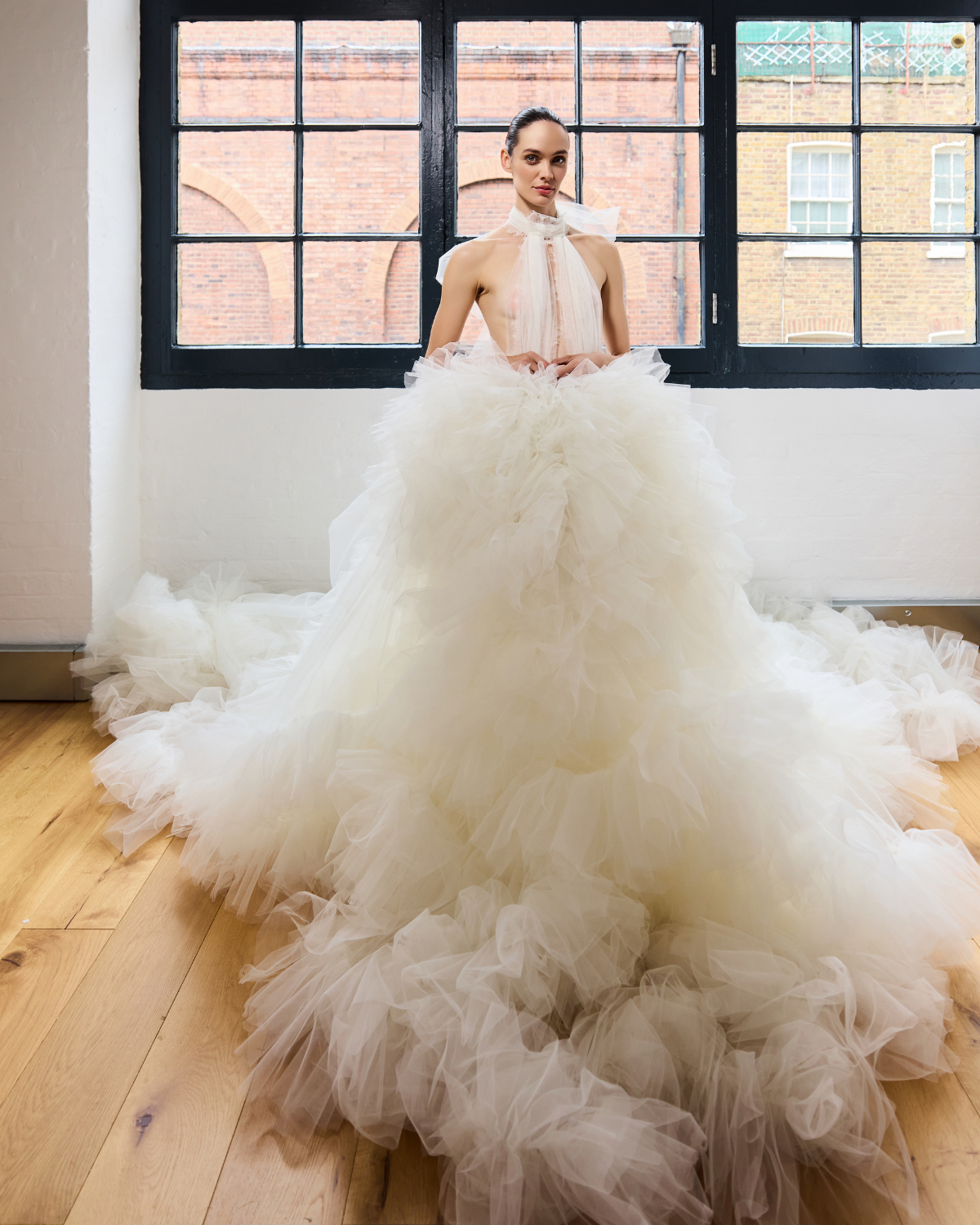 WEDDING DRESS, WEDDING GOWN, TULLE WEDDING DRESS, COLOUR WEDDING DRESS