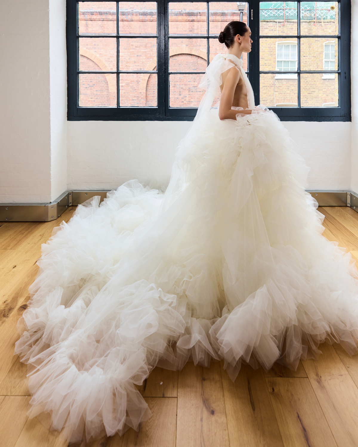 WEDDING DRESS, WEDDING GOWN, TULLE WEDDING DRESS, COLOUR WEDDING DRESS