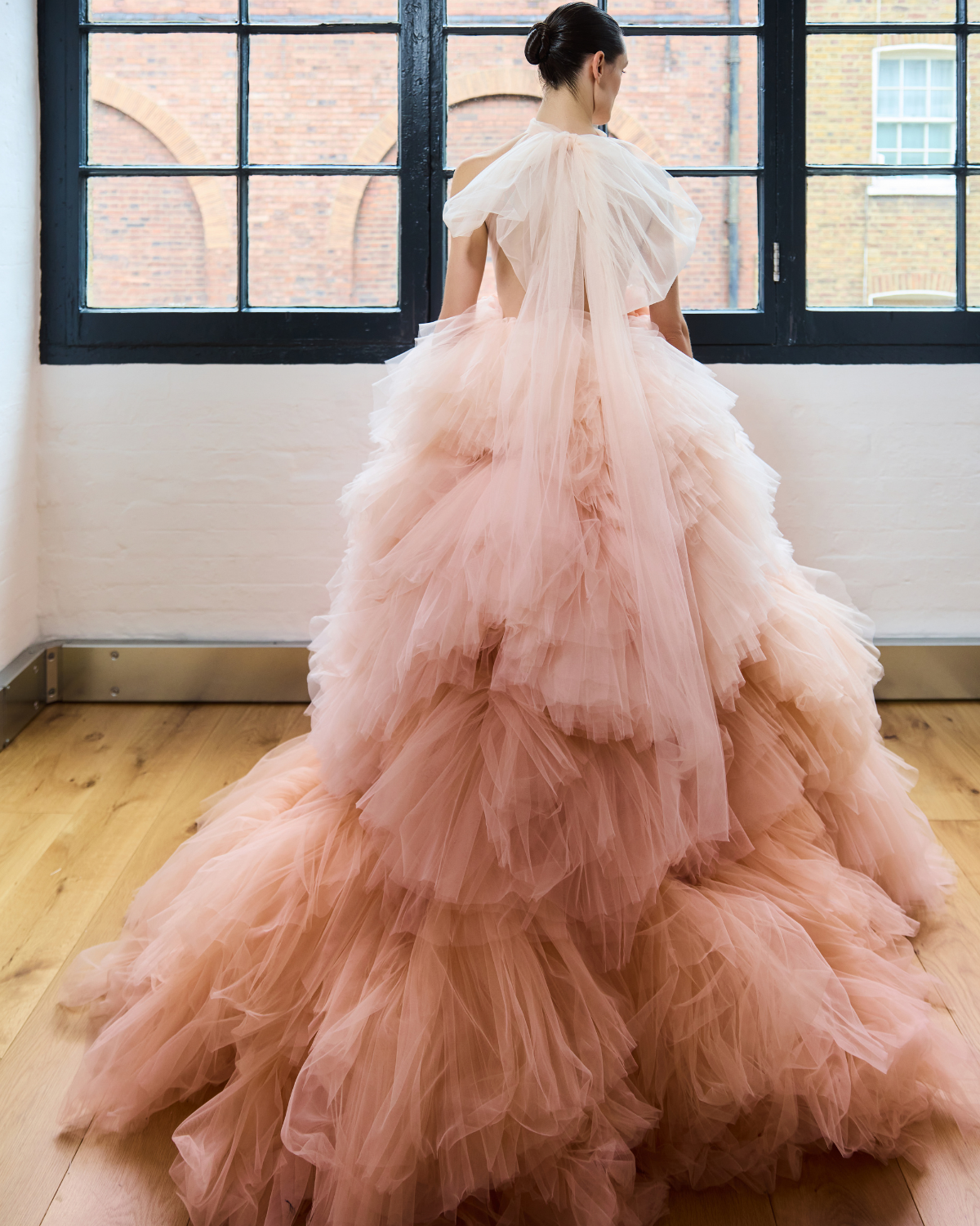 WEDDING DRESS, WEDDING GOWN, TULLE WEDDING DRESS, COLOUR WEDDING DRESS