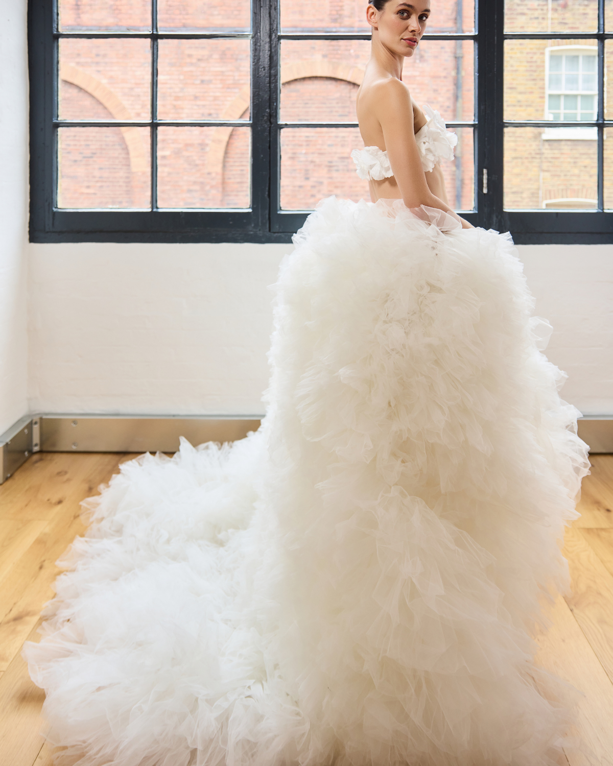 WEDDING DRESS, WEDDING GOWN, TULLE WEDDING DRESS, COLOUR WEDDING DRESS Wedding Skirt , tulle skirt