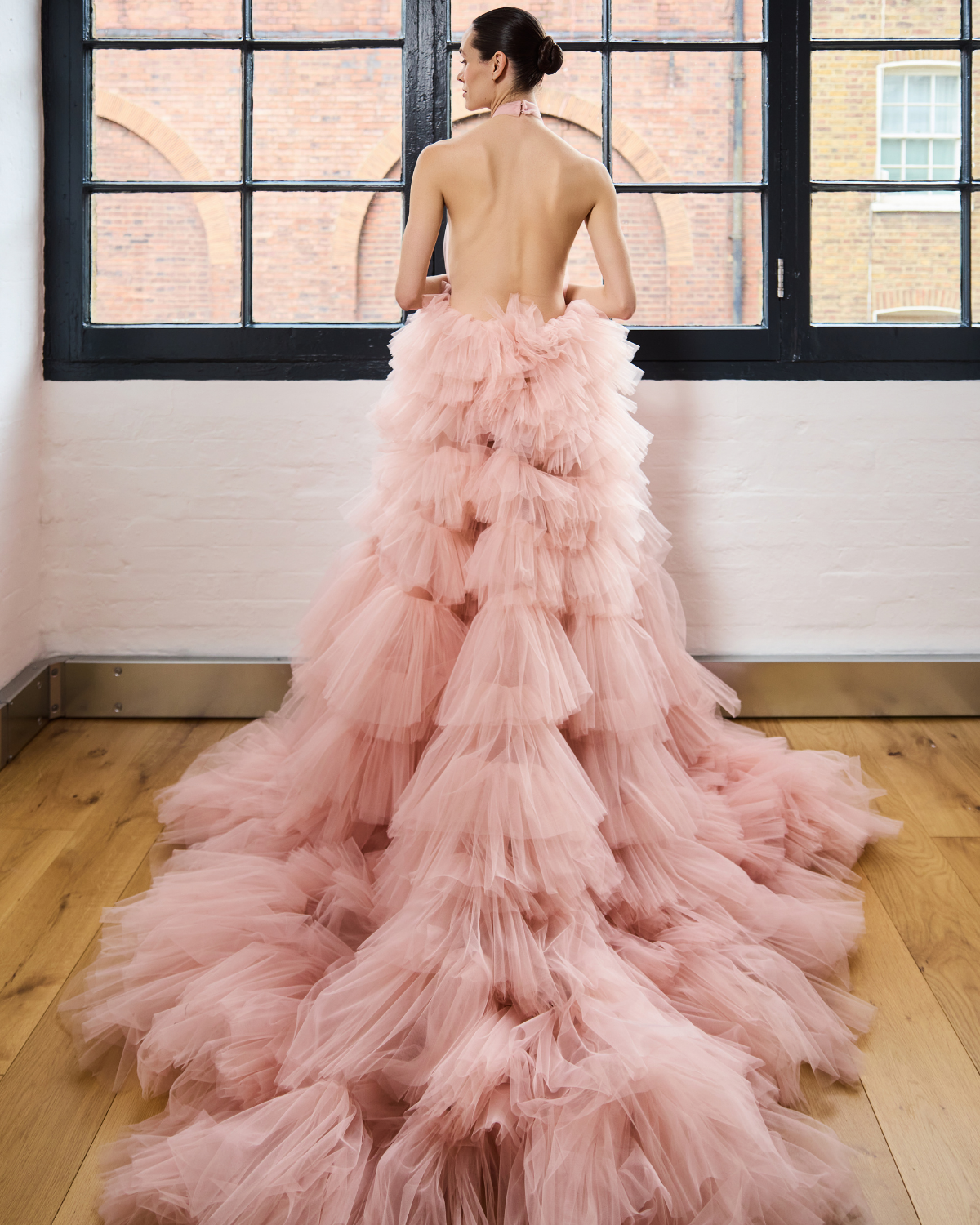 WEDDING DRESS, WEDDING GOWN, TULLE WEDDING DRESS, COLOUR WEDDING DRESS