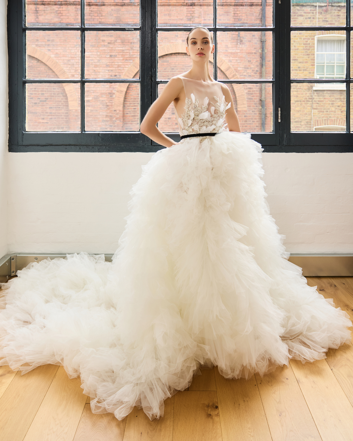 WEDDING DRESS, WEDDING GOWN, TULLE WEDDING DRESS, COLOUR WEDDING DRESS