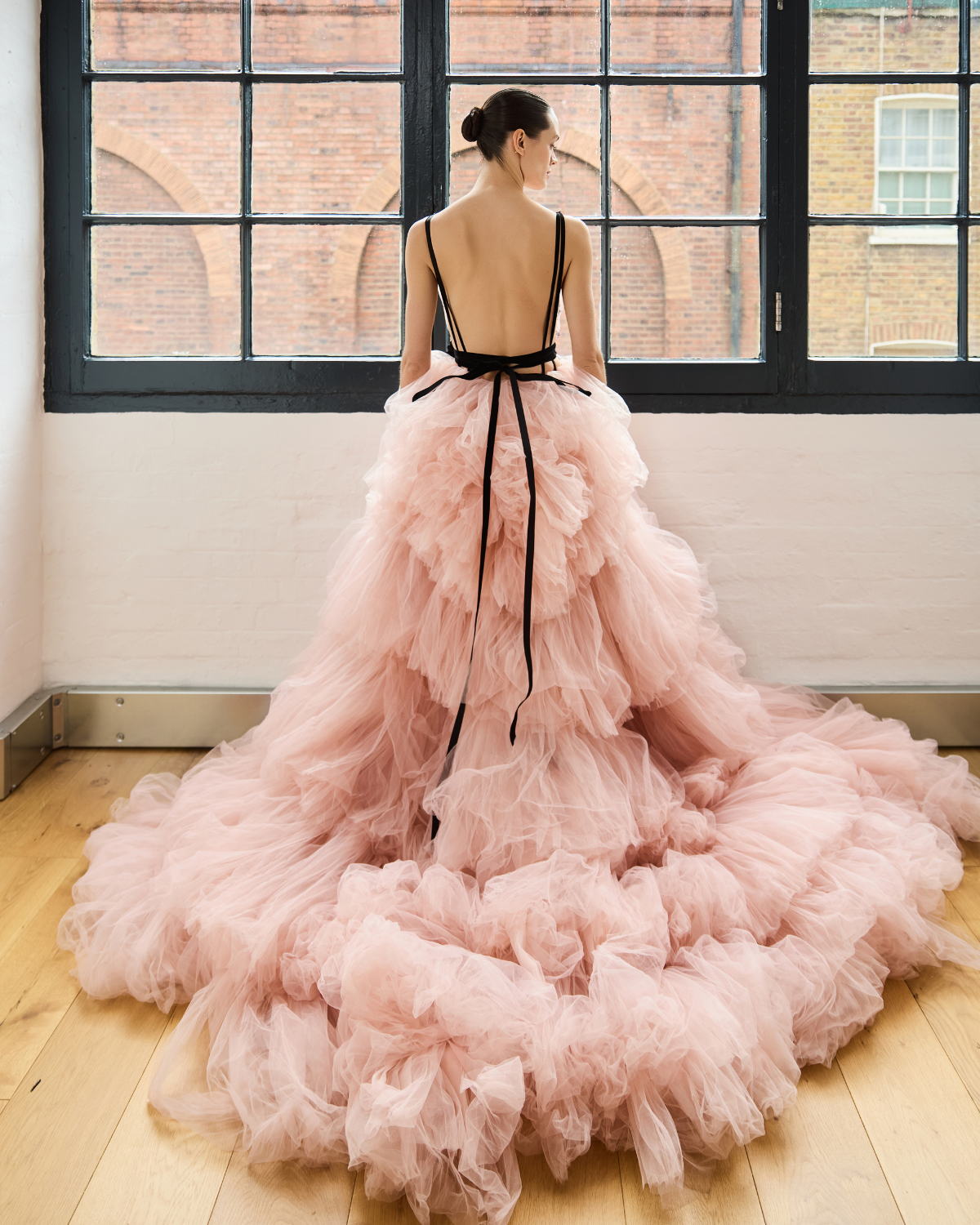 WEDDING DRESS, WEDDING GOWN, TULLE WEDDING DRESS, COLOUR WEDDING DRESS