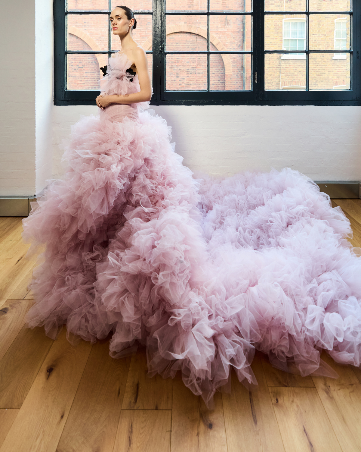 WEDDING DRESS, WEDDING GOWN, TULLE WEDDING DRESS, COLOUR WEDDING DRESS