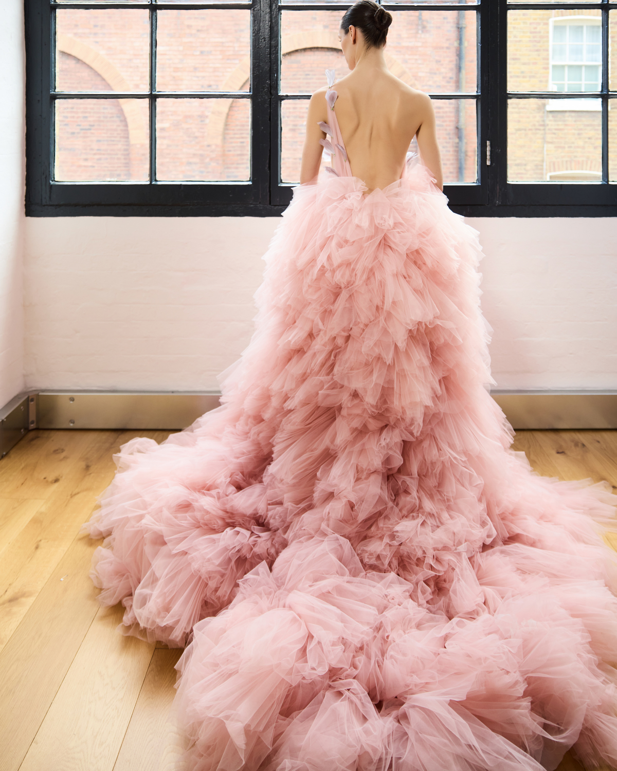 WEDDING DRESS, WEDDING GOWN, TULLE WEDDING DRESS, COLOUR WEDDING DRESS