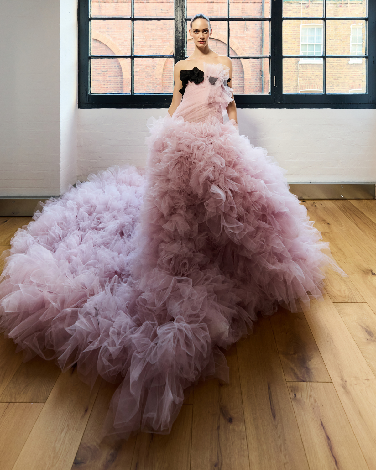 WEDDING DRESS, WEDDING GOWN, TULLE WEDDING DRESS, COLOUR WEDDING DRESS