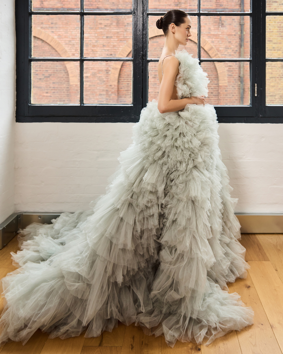 WEDDING DRESS, WEDDING GOWN, TULLE WEDDING DRESS, COLOUR WEDDING DRESS