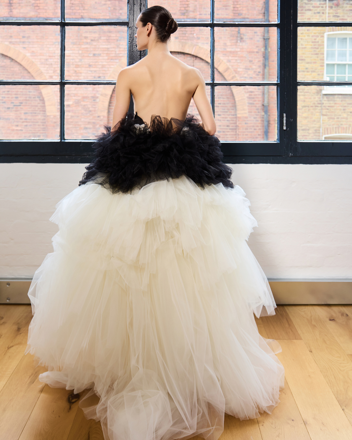 WEDDING DRESS, WEDDING GOWN, TULLE WEDDING DRESS, COLOUR WEDDING DRESS